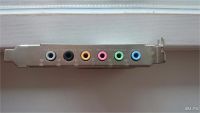 Лот: 9675240. Фото: 3. Звуковая карта Sound card PCI-E... Компьютеры, оргтехника, канцтовары