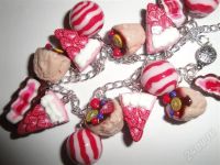 Лот: 668722. Фото: 2. Изделия из полимерной глины,браслет... Ювелирные изделия, бижутерия, часы