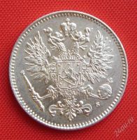 Лот: 1530211. Фото: 2. (№48) 50 пенни 1915 (Великое княжество... Монеты