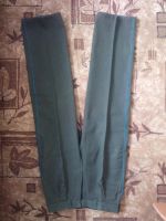 Лот: 3964994. Фото: 2. Брюки форменные оливковые с голубыми... Мужская одежда