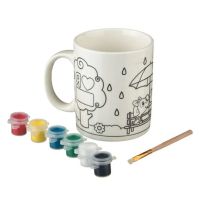 Лот: 7431533. Фото: 2. Кружка-раскраска. Приколы. Посуда, кухонная утварь