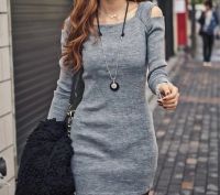 Лот: 5064912. Фото: 2. Платье серое. Женская одежда