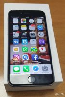 Лот: 8621642. Фото: 2. iPhone 6, Space Gray, 64Gb (Model... Смартфоны, связь, навигация