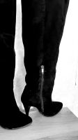 Лот: 19040491. Фото: 2. Сапого демисезонные женские замшевые... Женская обувь