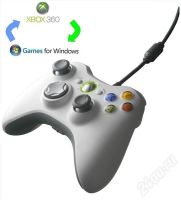 Лот: 691242. Фото: 2. Геймпад XBOX-360(PC) проводной... Игровые приставки, консоли, видеоигры