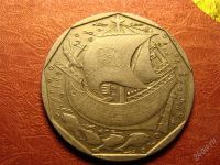 Лот: 2127539. Фото: 2. 50 эскудо 1988 Португалия, восьмигранная... Монеты