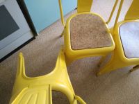 Лот: 19248834. Фото: 3. 4 желтых стула tolix. Мебель