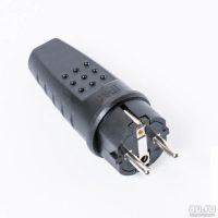 Лот: 8548114. Фото: 2. Розетка каучук трехместная с заземлением... Электрооборудование