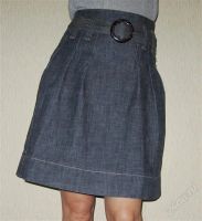 Лот: 1171960. Фото: 2. Симпатичная джинсовая юбочка... Женская одежда