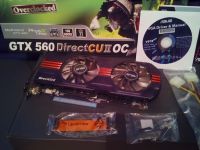 Лот: 16531837. Фото: 2. Asus GTX560 DirectCU II OC (850... Комплектующие