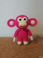 Лот: 13691469. Фото: 4. Обезьяна, амигуруми-брелок. Красноярск