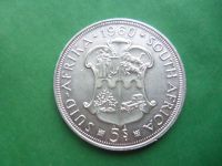 Лот: 18283032. Фото: 2. 5 шиллингов 1960 г. Южная Африка... Монеты