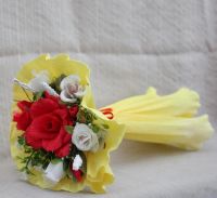 Лот: 7008035. Фото: 2. розы из кофет. Ручная работа