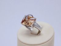 Лот: 14730469. Фото: 2. СЕРЕБРЯНОЕ КОЛЬЦО С ТОПАЗОМ И... Ювелирные изделия, бижутерия, часы