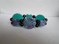 Лот: 329381. Фото: 2. Изделия из полимерной глины,браслет... Ювелирные изделия, бижутерия, часы