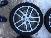 Лот: 13048088. Фото: 5. Honda Accord R17 + michelin x-ice...