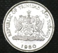 Лот: 10572852. Фото: 2. Экзотика с рубля (9916) Тринидад... Монеты