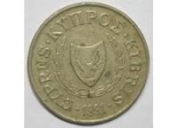 Лот: 8638070. Фото: 2. 5 центов 1991 год. Кипр. Монеты
