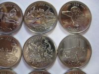 Лот: 6419075. Фото: 3. Канада, набор из 12 монет по 25... Коллекционирование, моделизм