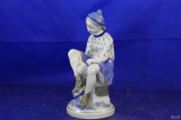 Лот: 18356998. Фото: 3. Фарфор статуэтка Конькобежка Фигуристка... Коллекционирование, моделизм