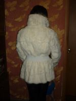 Лот: 4286095. Фото: 6. шубка молочный кролик