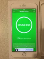 Лот: 9795515. Фото: 3. iPhone 6 plus (Айфон 6+) серебристый... Красноярск