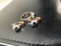 Лот: 15274586. Фото: 4. Комплект:кольцо и серьги золотые