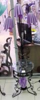 Лот: 3595545. Фото: 2. Торшер напольный со стеклянным... Освещение