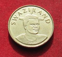 Лот: 20869393. Фото: 2. Эсватини (Свазиленд) 1 лилангени... Монеты
