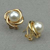 Лот: 1206701. Фото: 2. Серьги "Жемчужинки". Ювелирные изделия, бижутерия, часы