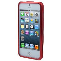 Лот: 3362800. Фото: 4. Бампер для iPhone 5/5s, красный... Красноярск