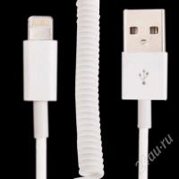 Лот: 2784081. Фото: 2. USB дата кабель витой (пружинкой... Аксессуары