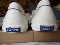 Лот: 5926138. Фото: 2. Кеды ткань Lacoste р.38rus дефект. Женская обувь