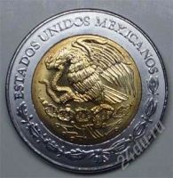 Лот: 1583376. Фото: 2. Мексика. 5 песо 2006г. Биметалл... Монеты