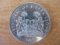 Лот: 2774574. Фото: 2. Сьерра-Леоне. 4 монеты по 1 доллару... Монеты