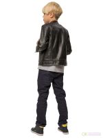 Лот: 19444489. Фото: 5. Кожаная куртка для мальчика Карамелли...