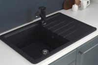 Лот: 23916470. Фото: 2. Мойка врезная с крылом MIXLINE... Сантехника, водопровод