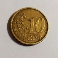 Лот: 25850503. Фото: 2. Италия 10 евроцентов 2002 первый... Монеты