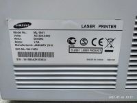 Лот: 17831562. Фото: 4. Принтер лазерный Samsung ML-1641. Красноярск