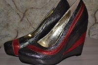 Лот: 3344534. Фото: 2. Женские туфельки на танкетке. Женская обувь