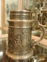 Лот: 7789906. Фото: 3. Кружка пивная Zinn W.Germani 1960-70... Коллекционирование, моделизм