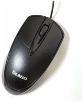 Лот: 25796856. Фото: 3. МЫШЬ ПРОВОДНАЯ OLMIO CM02 BK. Компьютеры, оргтехника, канцтовары