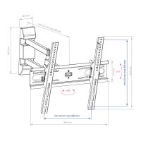 Лот: 8922475. Фото: 3. Кронштейн Arm media PT-14 для... Бытовая техника