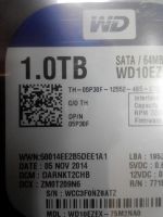 Лот: 6116693. Фото: 2. Жесткий диск WD Blue 1Tb 64gb... Комплектующие