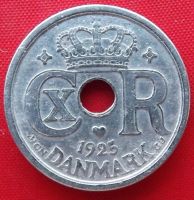 Лот: 4715021. Фото: 2. (№3597/LN) 25 эре 1925 (Дания). Монеты