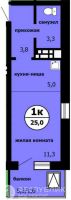 Лот: 21101134. Фото: 2. Продажа Квартира Красноярск, пр-т... Продажа