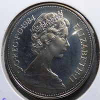 Лот: 3716596. Фото: 2. Великобритания 10 пенсов 1984. Монеты