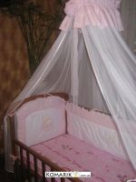 Лот: 8279883. Фото: 3. Балдахин на детскую кроватку розовый. Красноярск