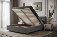 Лот: 24684570. Фото: 4. Кровать с подъёмным механизмом... Красноярск