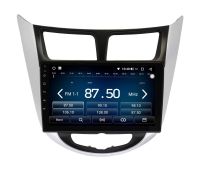 Лот: 17049953. Фото: 5. Штатная магнитола Hyundai Solaris...